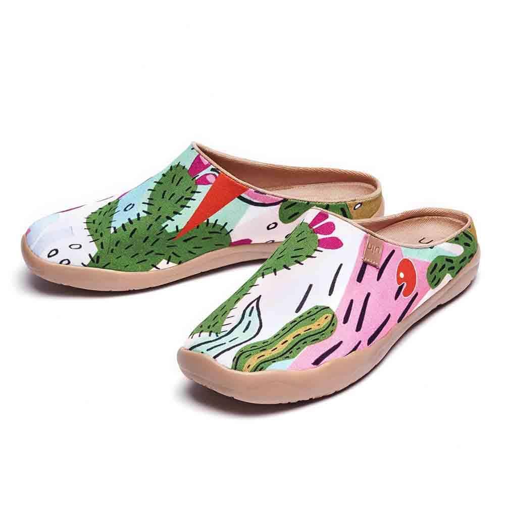 UIN Footwear Women Cactus Slipper-US Local Delivery Canvas loafers
