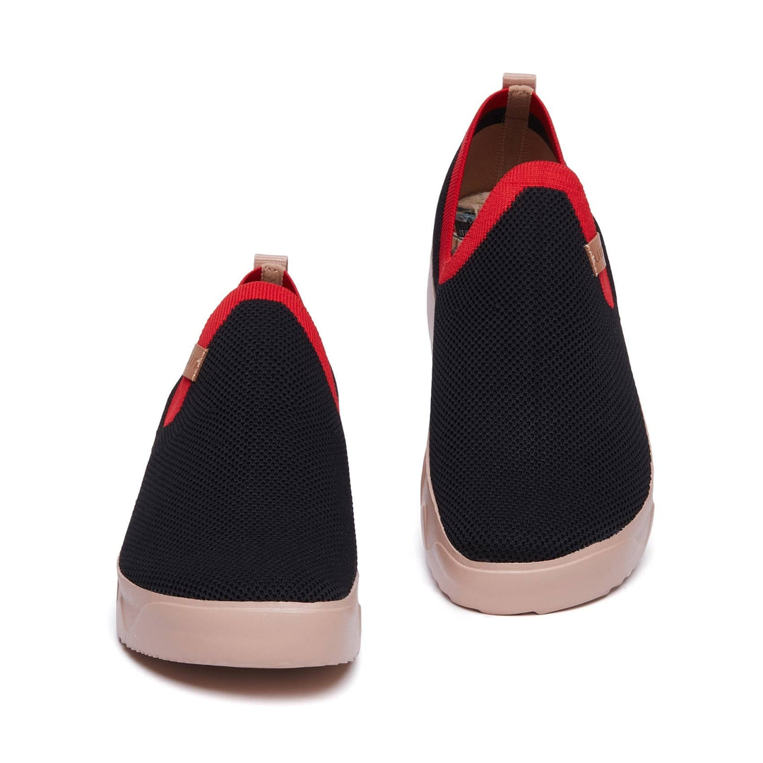 UIN Footwear Women Charcoal Black Fuerteventura I Women Canvas loafers