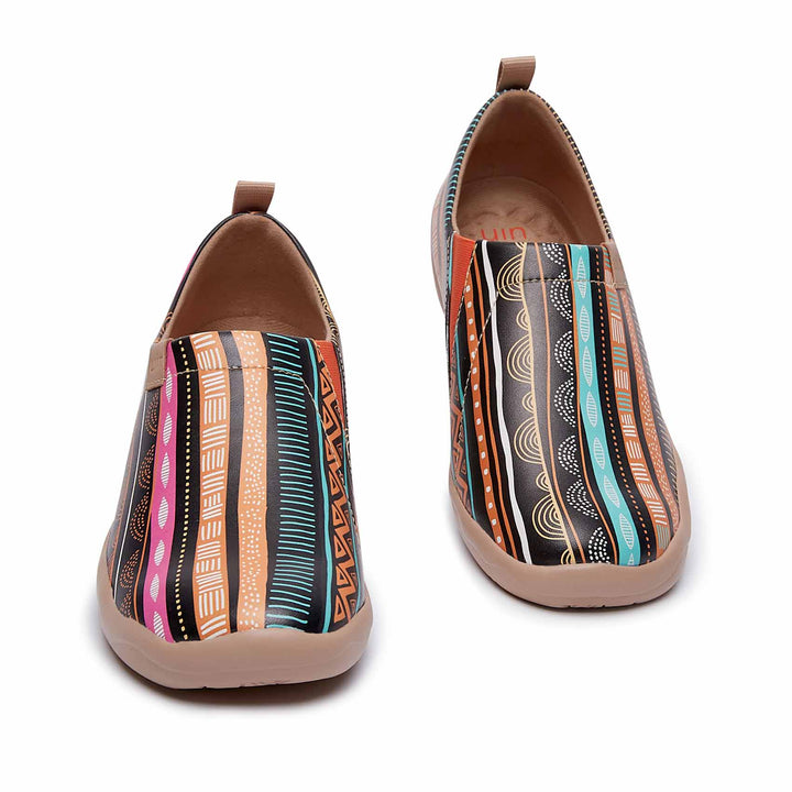 UIN Footwear Women Color Bar Toledo I  Women Canvas loafers
