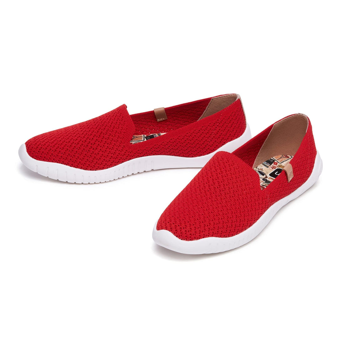 UIN Footwear Women Crimson Menorca II Women Canvas loafers
