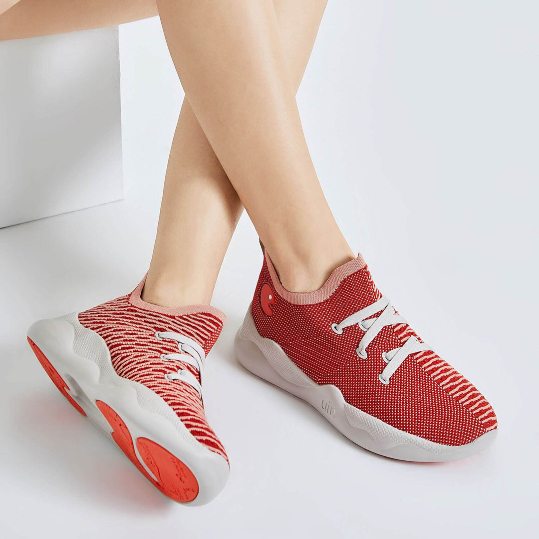 UIN Footwear Women Crimson Mijas Women Canvas loafers