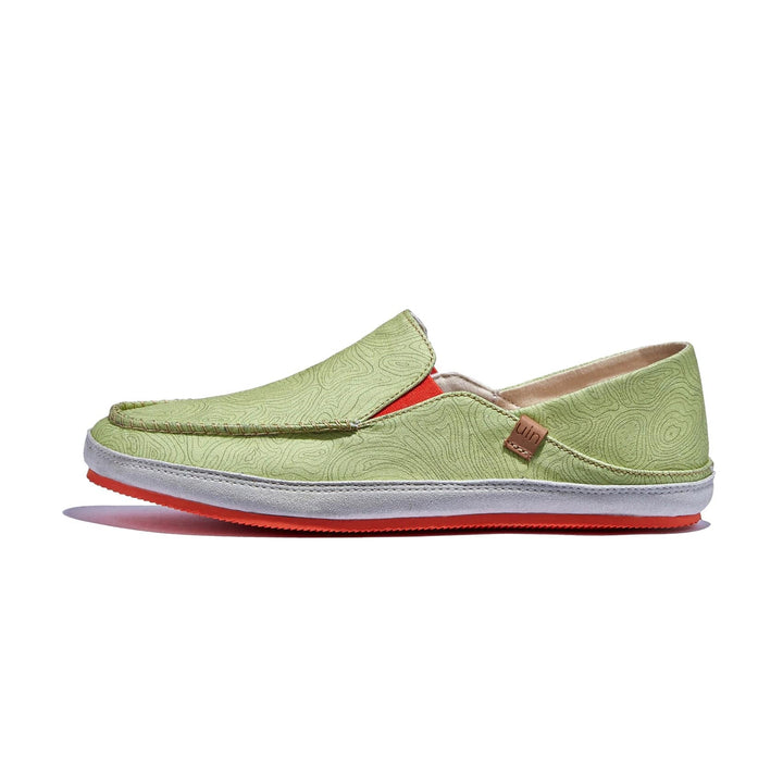 UIN Footwear Women Daiquiri Green Formentera II Women Canvas loafers