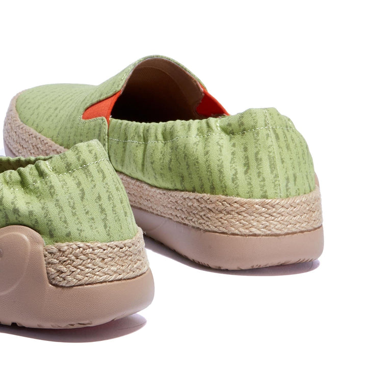 UIN Footwear Women Daiquiri Green Marbella VI Women Canvas loafers