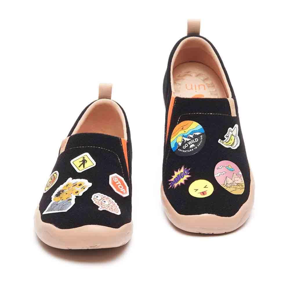 UIN Footwear Women DIY UIN With Themes Women Canvas loafers