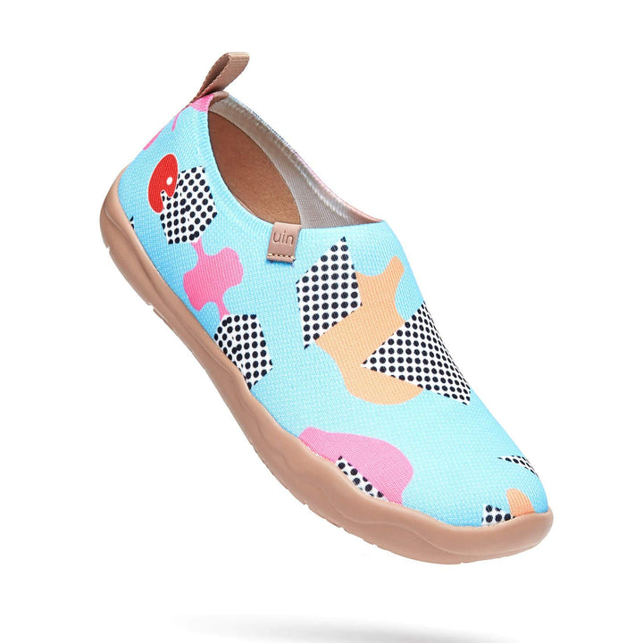 UIN Footwear Women Dot Love Canvas loafers