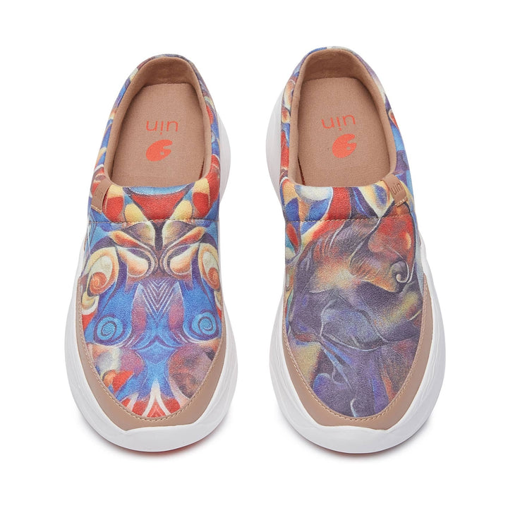 UIN Footwear Women Dye-Misty Palma VI Women Canvas loafers