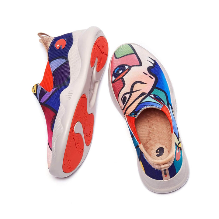 UIN Footwear Women Fantasy Women Mijas II Canvas loafers
