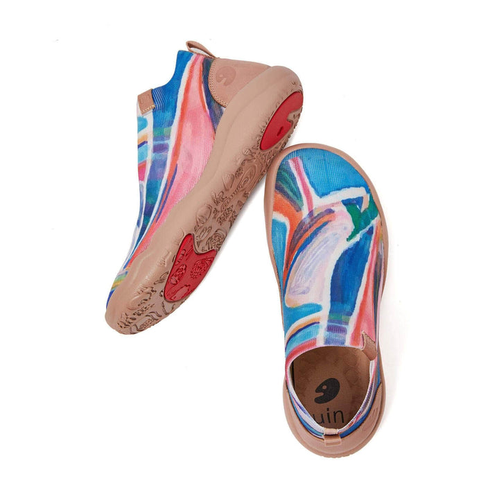 UIN Footwear Women Farm Field Canvas loafers