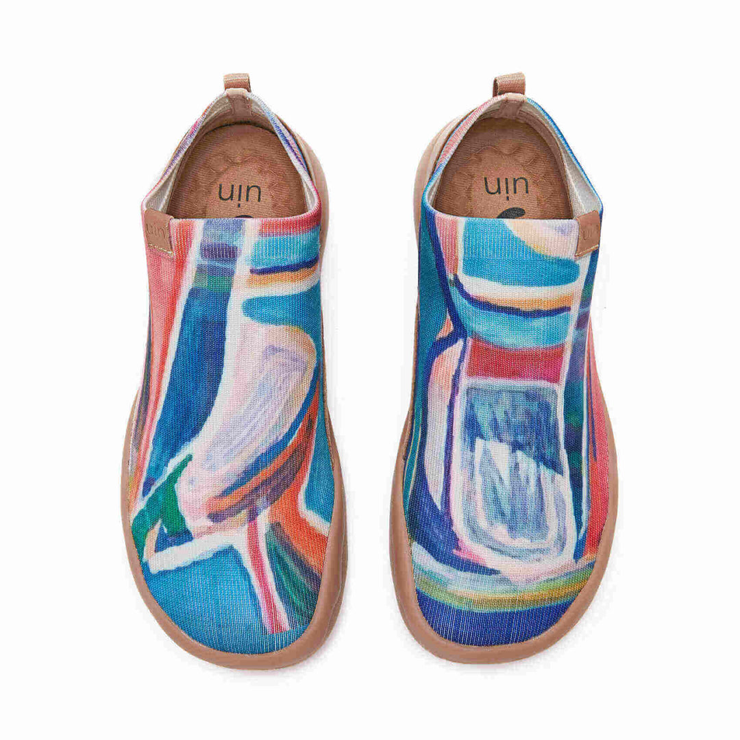 UIN Footwear Women Farm Field Canvas loafers