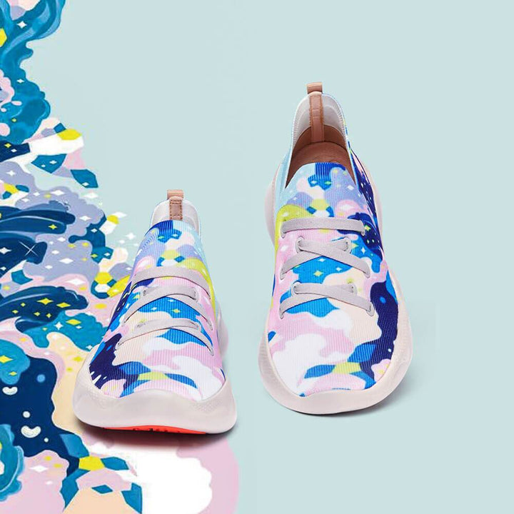 UIN Footwear Women Galaxy Canvas loafers