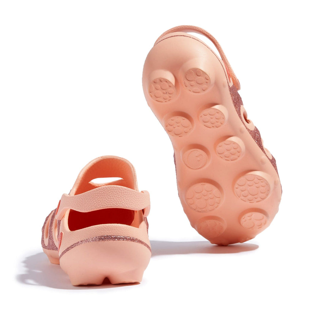 UIN Footwear Women Glitter Pink Octopus I Women Canvas loafers