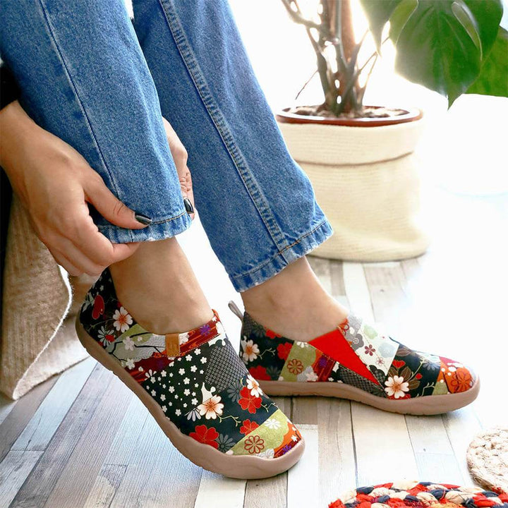 UIN Footwear Women Hana Canvas loafers