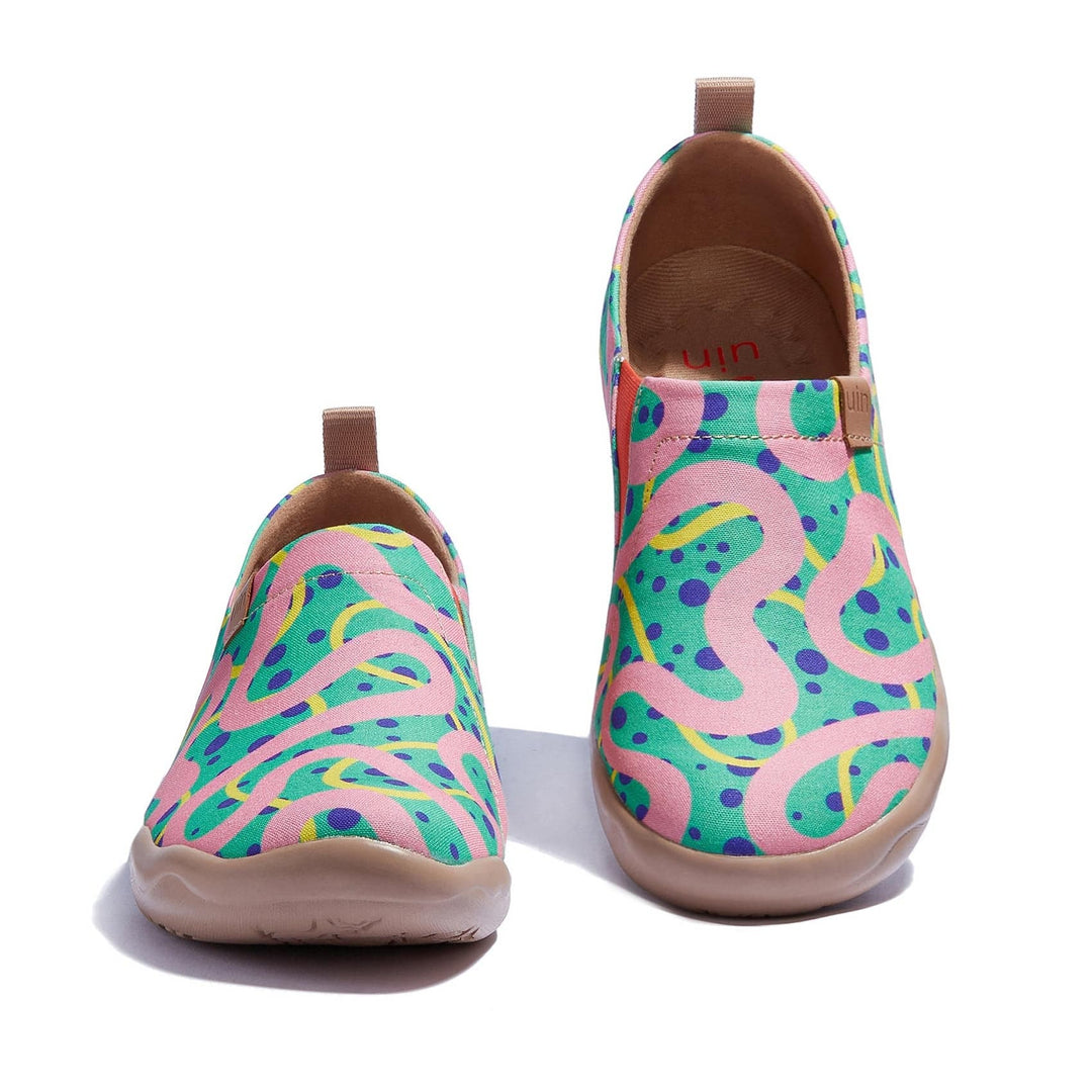 UIN Footwear Women Happiness Factors Toledo I Women Canvas loafers
