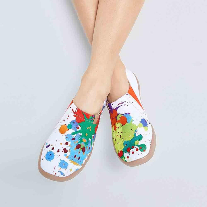UIN Footwear Women Hello Colors Canvas loafers