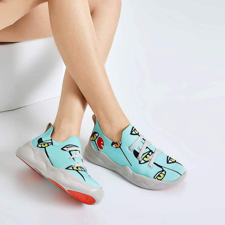 UIN Footwear Women Hidden Gaze Canvas loafers