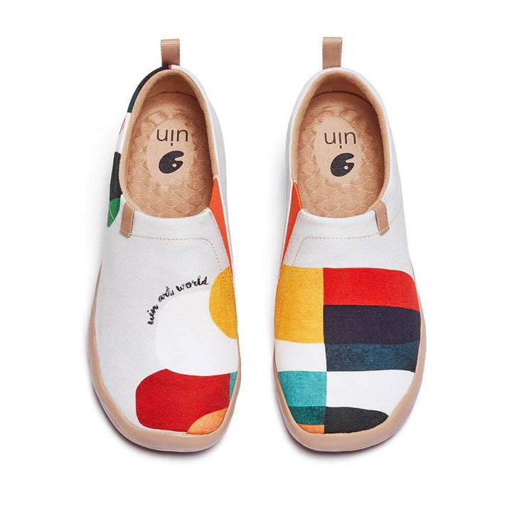 UIN Footwear Women Hold that Color Canvas loafers