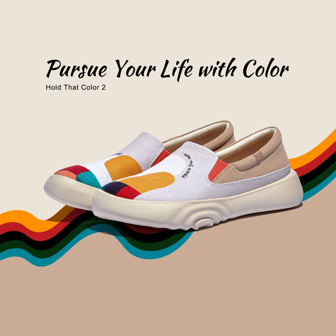 UIN Footwear Women Hold That Color Denia II Women Canvas loafers