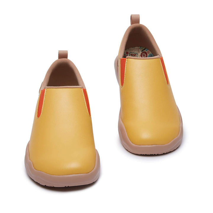 UIN Footwear Women Honey Orange Cuenca Women Canvas loafers