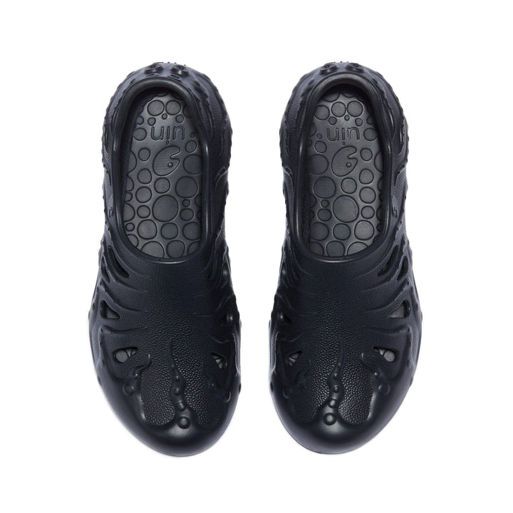UIN Footwear Women Ink Black Octopus II Women Canvas loafers