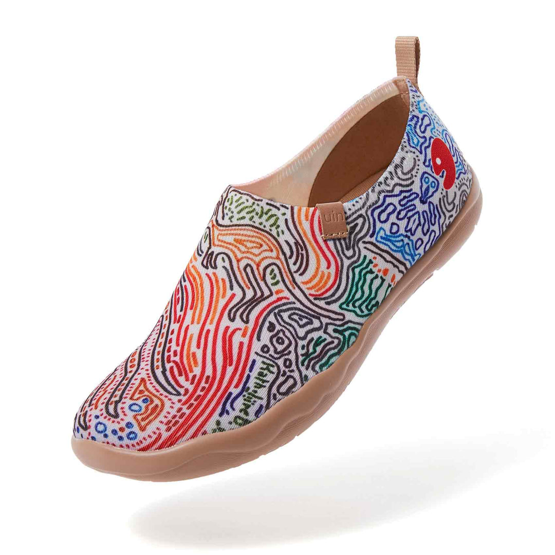 UIN Footwear Women Kangaroo Canvas loafers