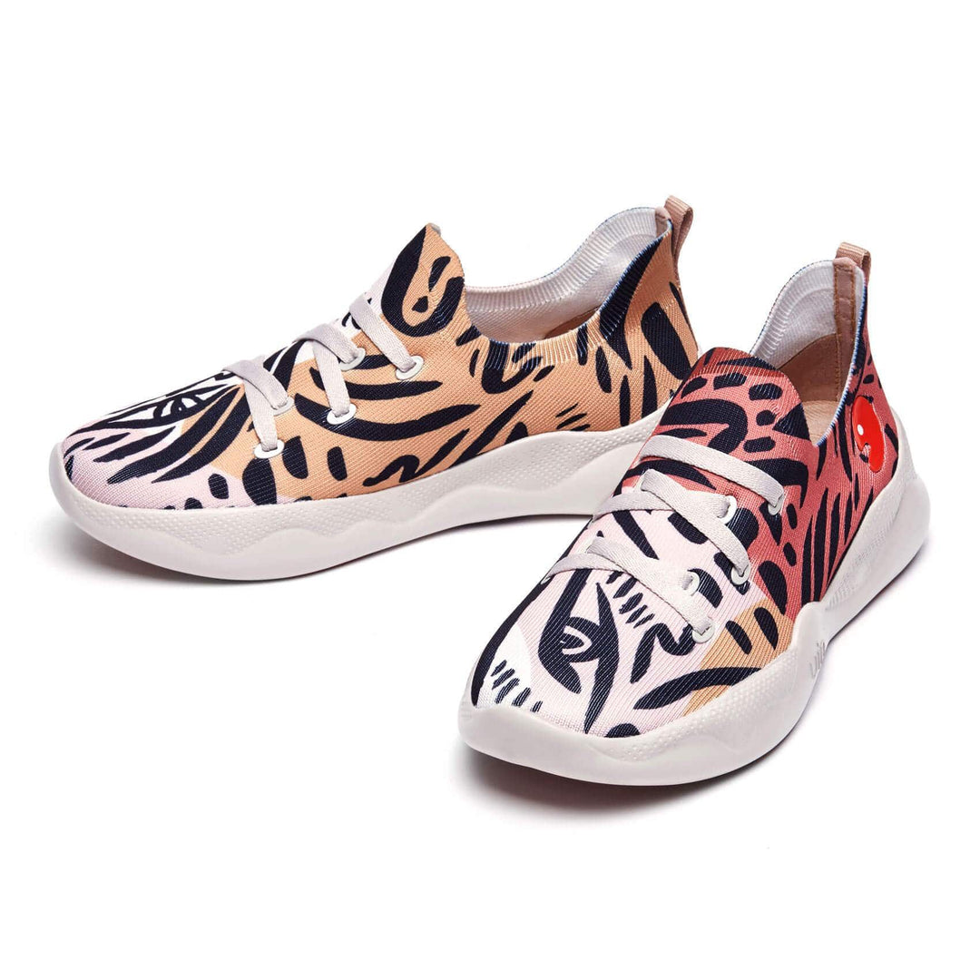UIN Footwear Women Leopard's Eyes Mijas Women Canvas loafers