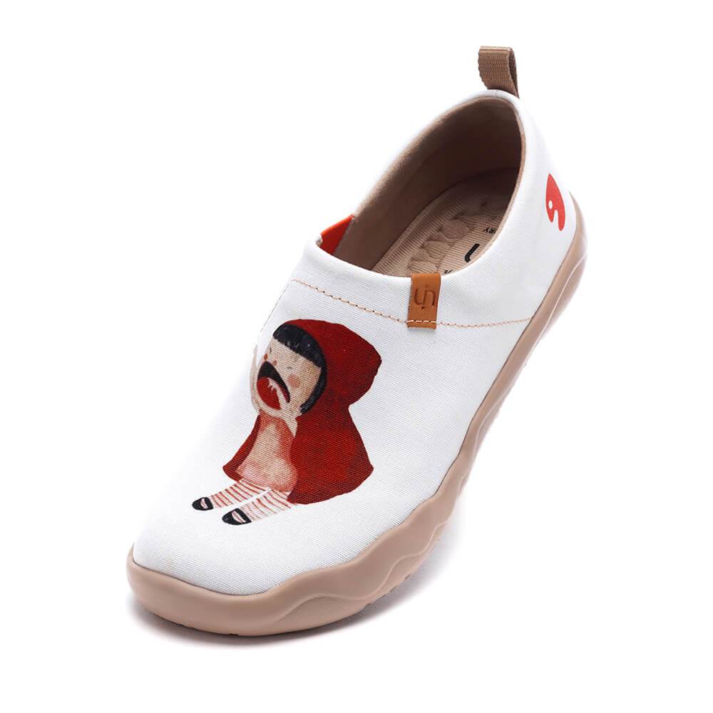UIN Footwear Women Little Red-US Local Delivery Canvas loafers