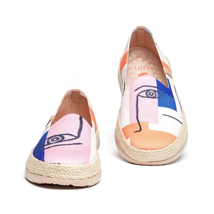 UIN Footwear Women Look at Me Marbella Canvas loafers