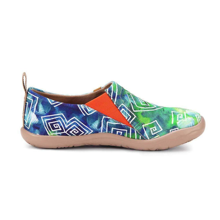 UIN Footwear Women LOVE IN SPRING-US Local Delivery Canvas loafers