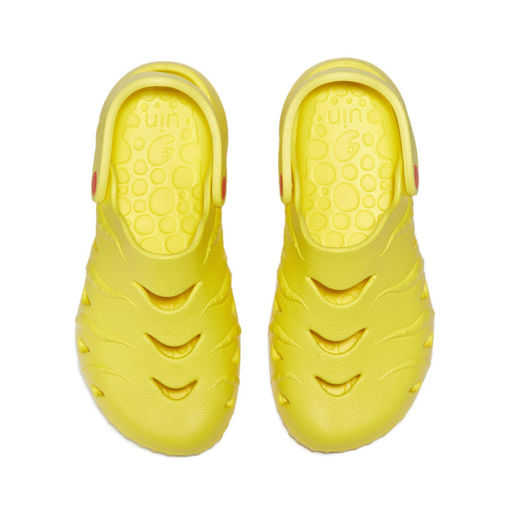 UIN Footwear Women Maize Yellow Octopus I Women Canvas loafers