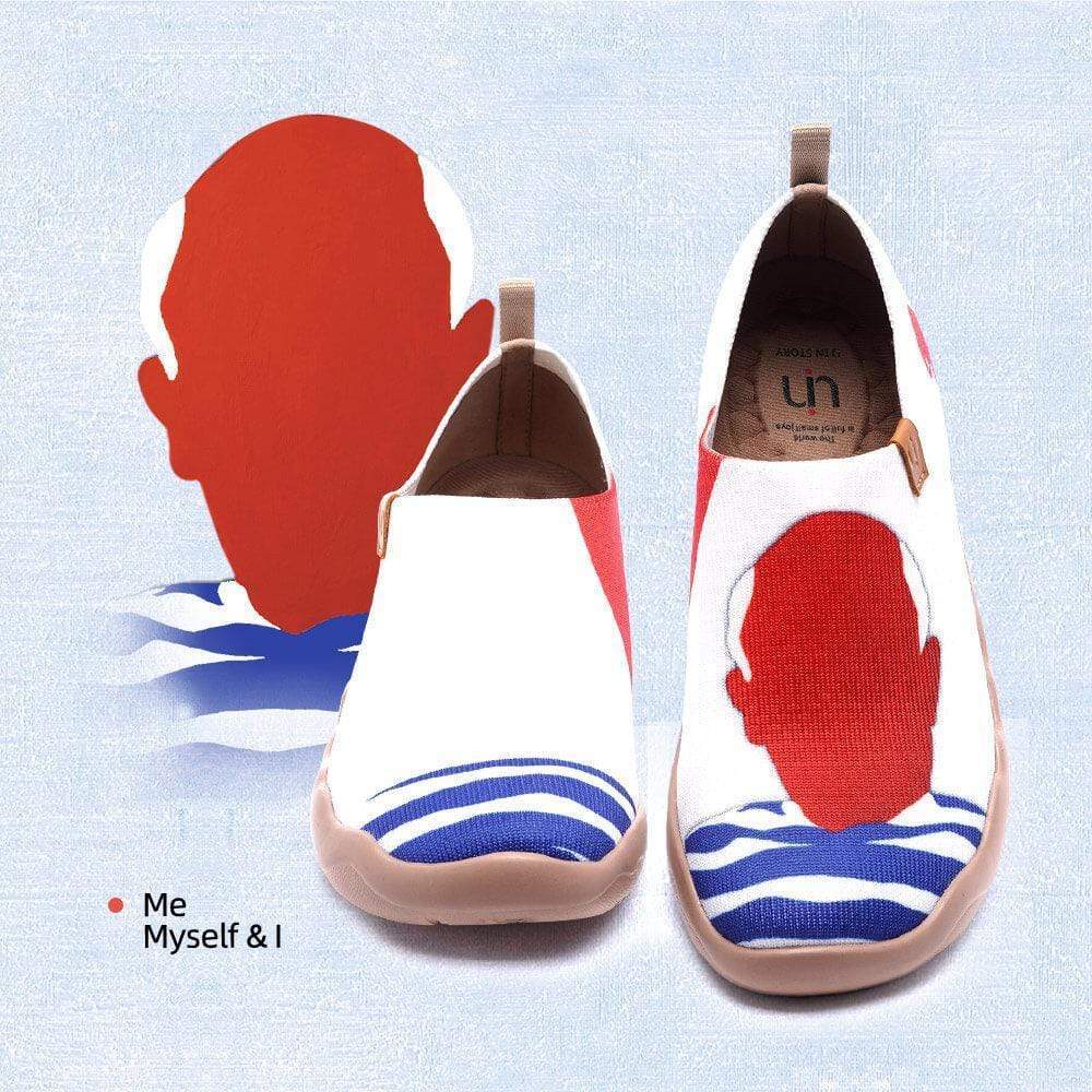 UIN Footwear Women Me Myself & I Canvas loafers