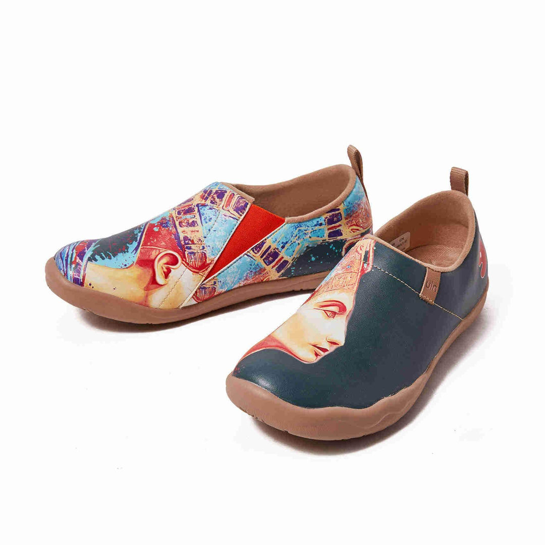 UIN Footwear Women Nefertiti-US Local Delivery Canvas loafers