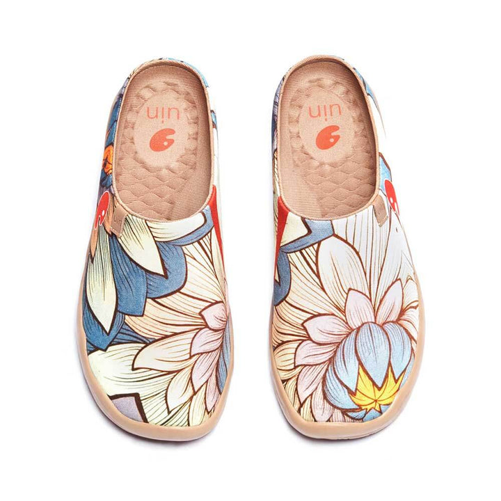UIN Footwear Women Nelumbo Slipper-US Local Delivery Canvas loafers