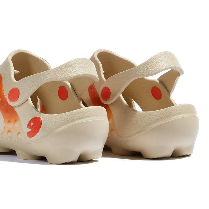 UIN Footwear Women Orange Brown Octopus I Women Canvas loafers