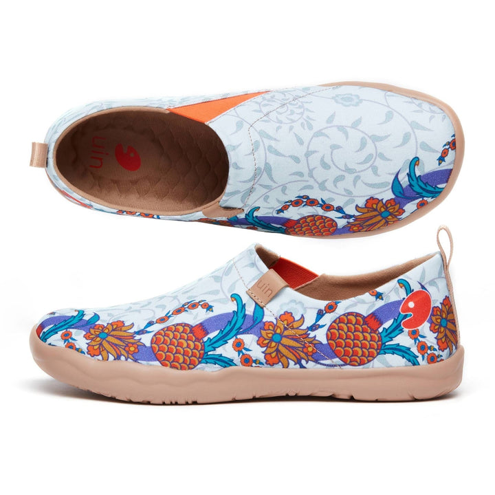 UIN Footwear Women Pomegranate Blossom Toledo I Women Canvas loafers