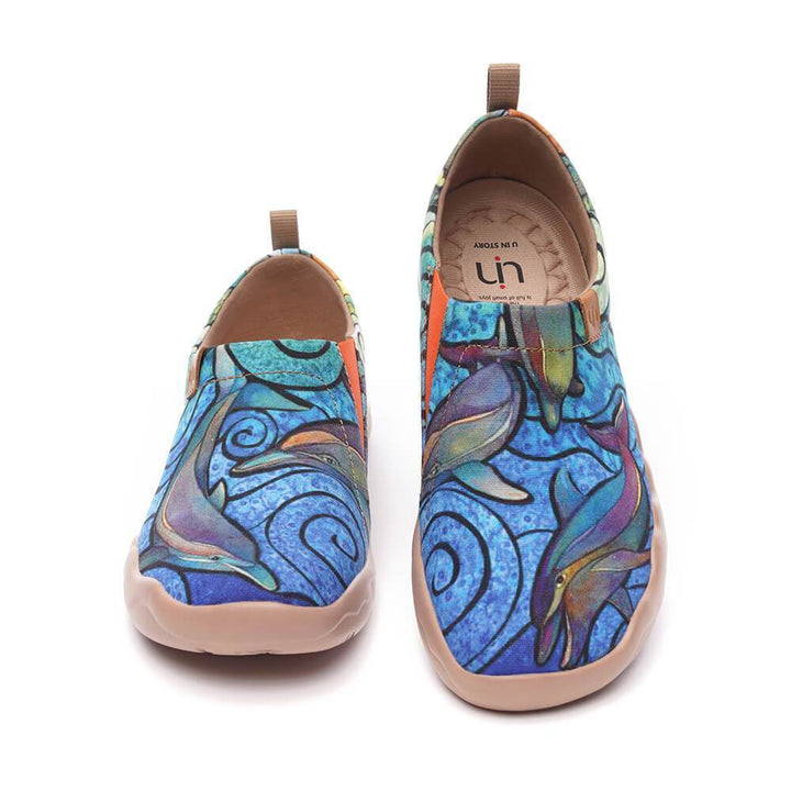 UIN Footwear Women Porpoise-US Local Delivery Canvas loafers