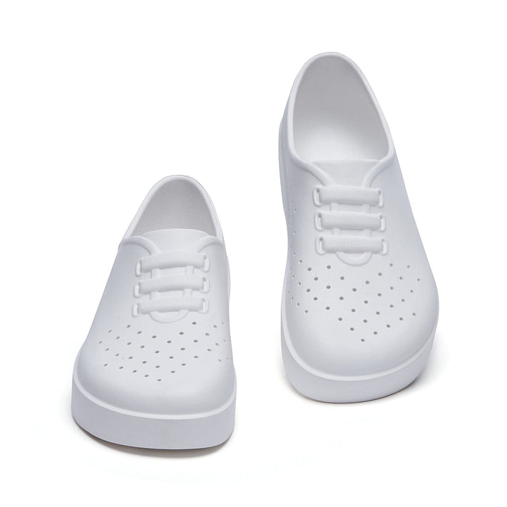 UIN Footwear Women Pure White Tenerife 2 Women Canvas loafers