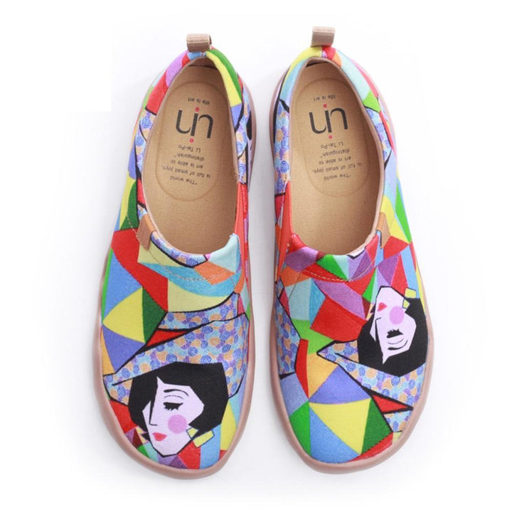 UIN Footwear Women RAINBOW GIRL Canvas loafers