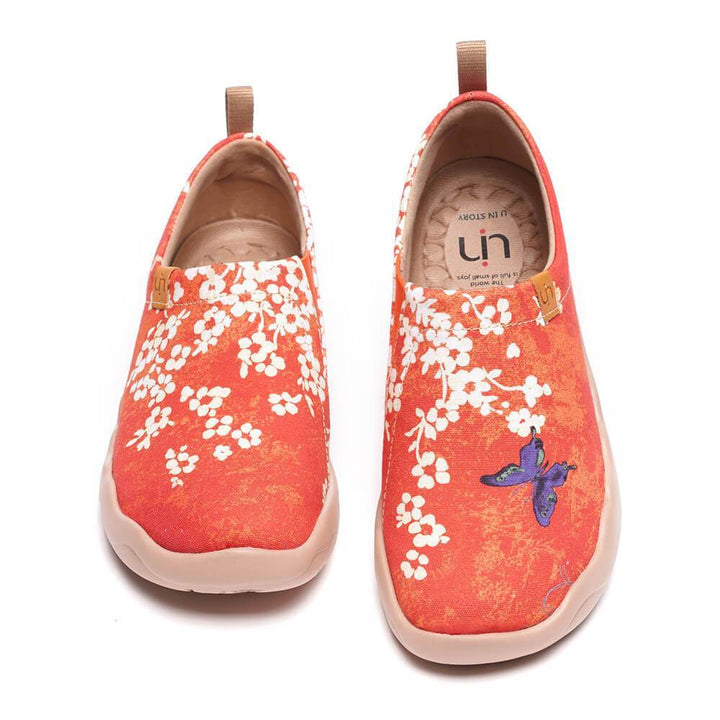 UIN Footwear Women Sakura-US Local Delivery Canvas loafers