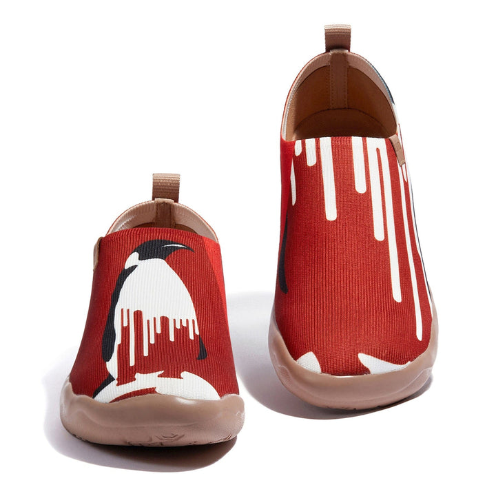 UIN Footwear Women Save the Penguin Toledo I Women Canvas loafers