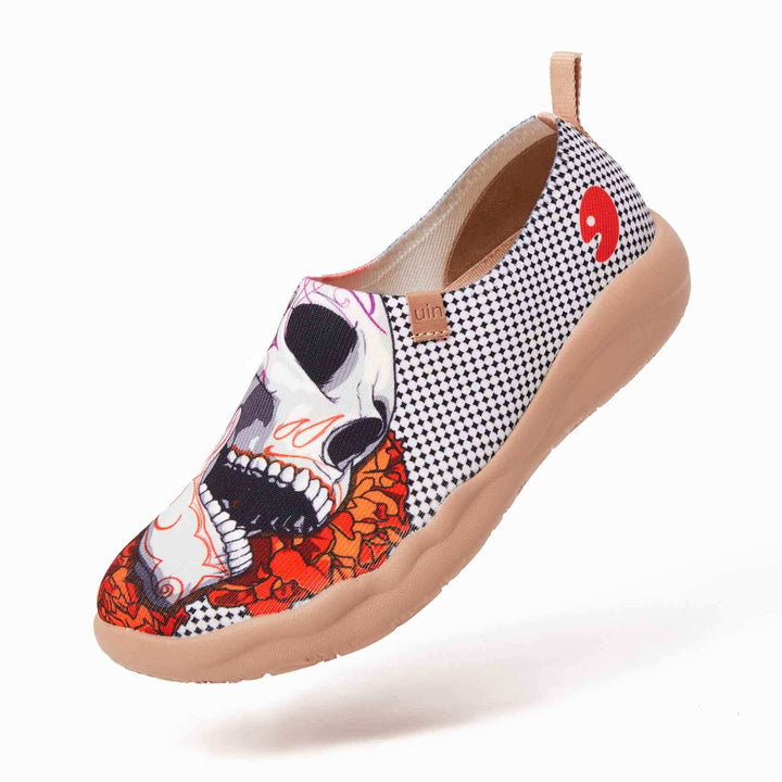 UIN Footwear Women Skeleton Women-US Local Delivery Canvas loafers