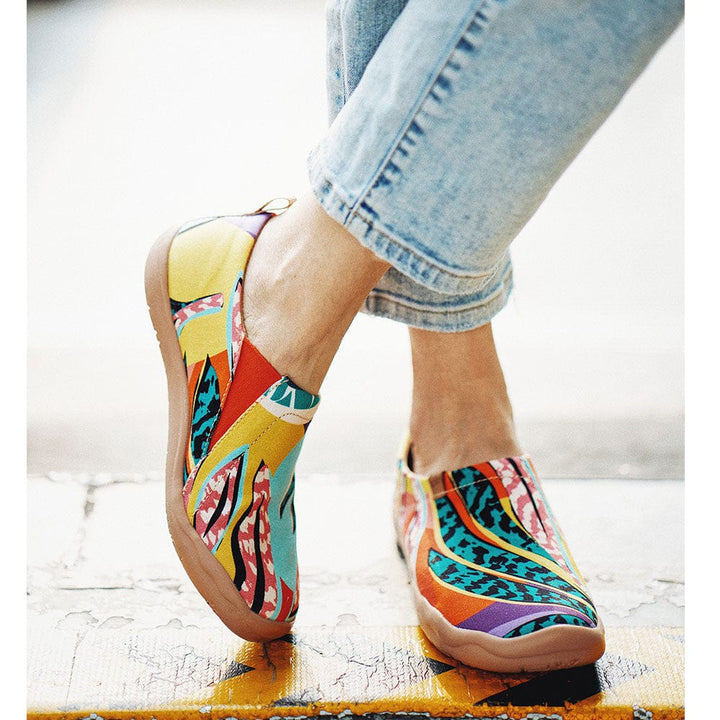 UIN Footwear Women Spread of Nature Toledo I Women Canvas loafers
