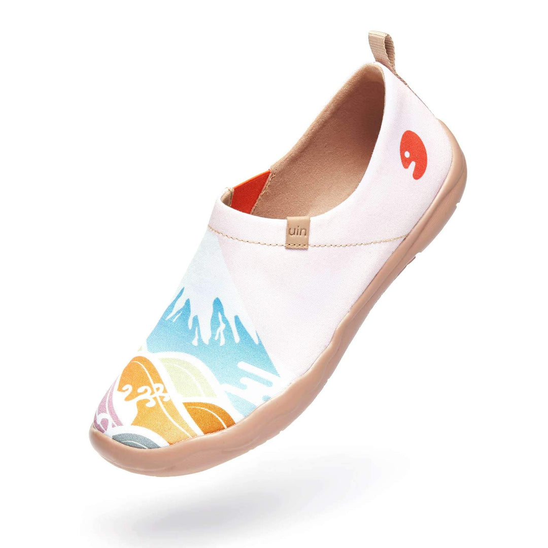 UIN Footwear Women SPRING IN MOUNT FUJI-US Local Delivery Canvas loafers