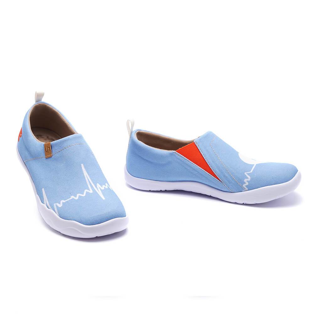 UIN Footwear Women Stand By Me-US Local Delivery Canvas loafers