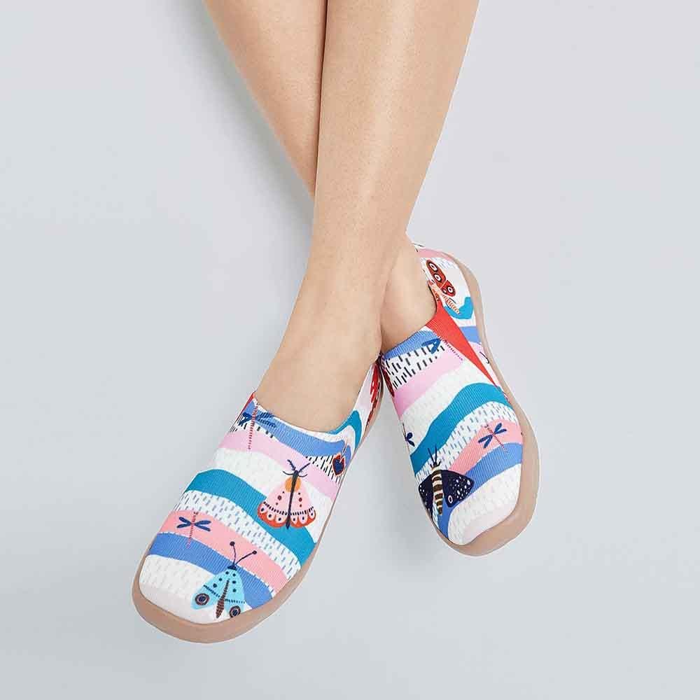 UIN Footwear Women Summer Elves Canvas loafers