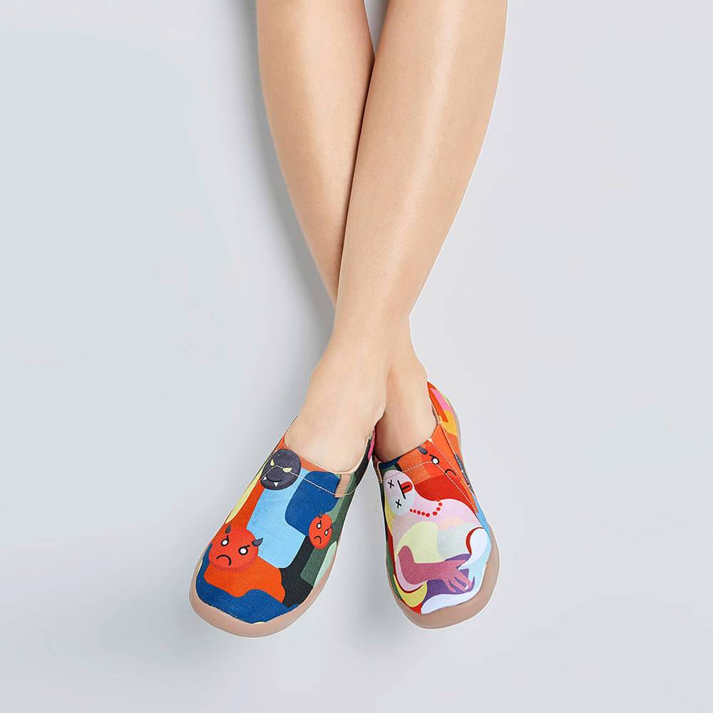 UIN Footwear Women The Dream Canvas loafers