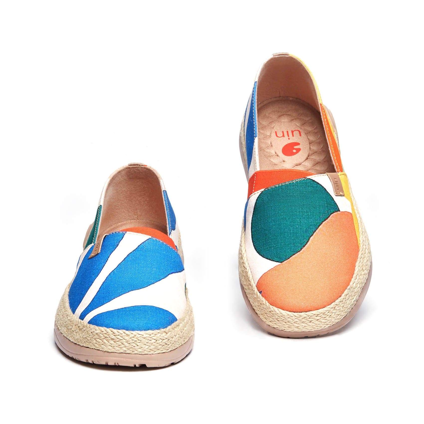 Tropical Day Marbella Women Art Painted Canvas Travel Shoes | UIN ...