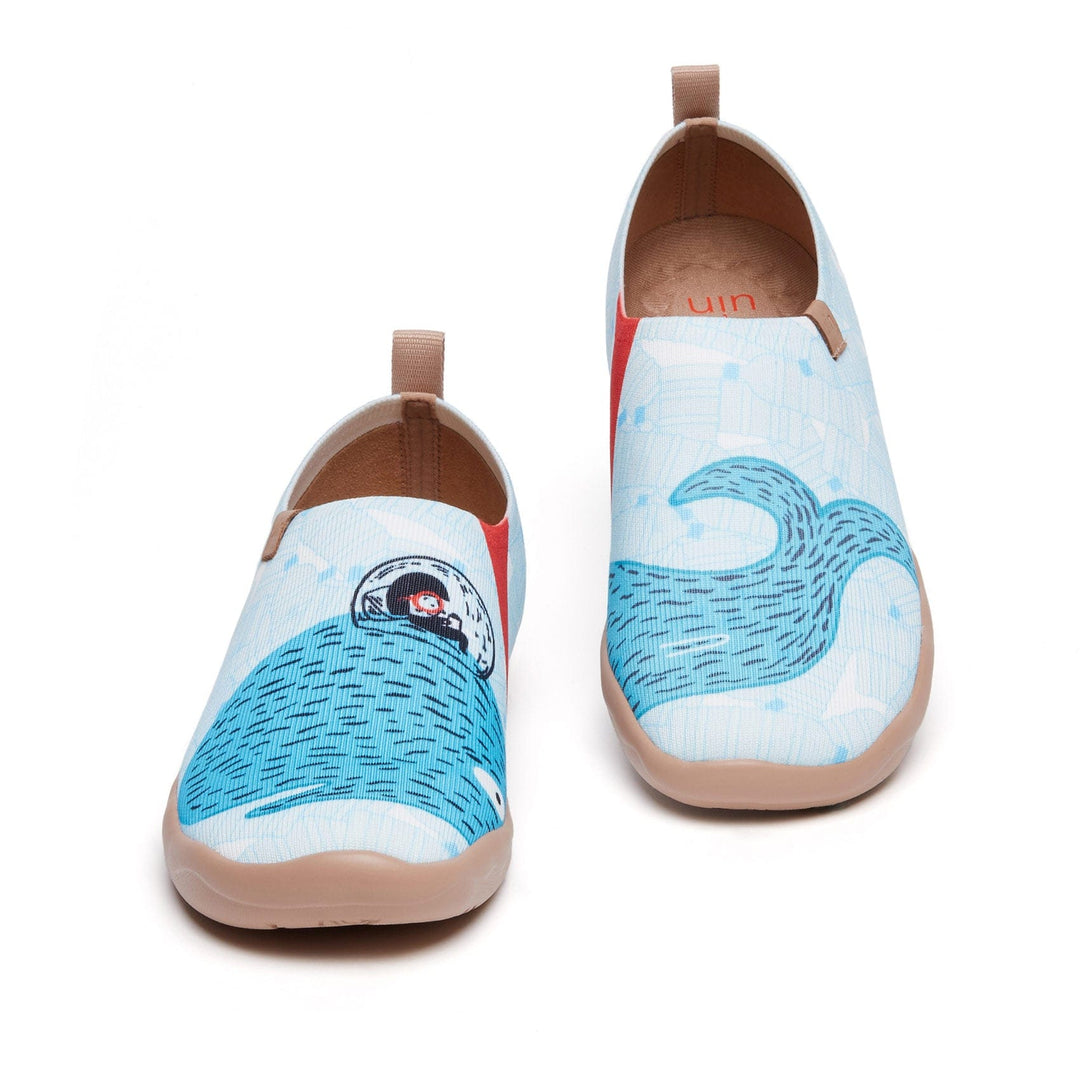 UIN Footwear Women Whale Island Toledo I Women-US Local Delivery Canvas loafers